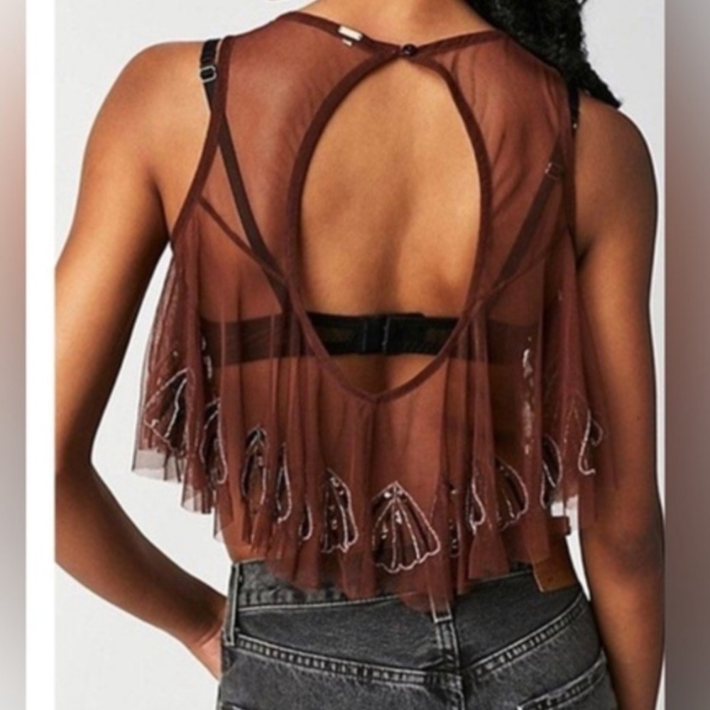 Free People Tulsi Mesh Top - Picture 3 of 9